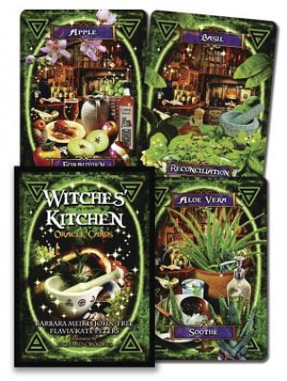 Książka Witches' Kitchen Oracle Cards Barbara Meiklejohn-Free