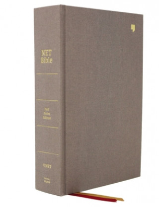 Könyv NET Bible, Full-notes Edition, Cloth over Board, Gray, Comfort Print Thomas Nelson