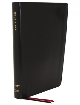 Carte NET Bible, Thinline Large Print, Leathersoft, Black, Comfort Print Thomas Nelson