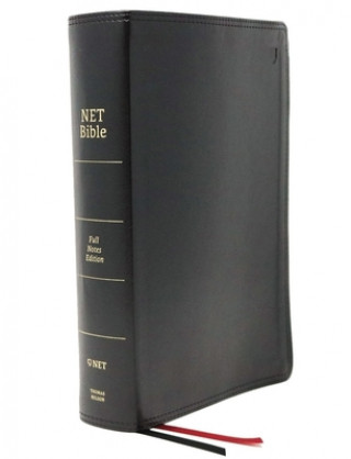 Könyv Net Bible, Full-Notes Edition, Leathersoft, Black, Indexed, Comfort Print: Holy Bible Thomas Nelson