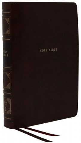 Kniha Nkjv, Reference Bible, Classic Verse-By-Verse, Center-Column, Leathersoft, Black, Red Letter Edition, Comfort Print Thomas Nelson