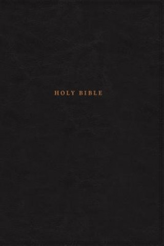 Knjiga Nkjv, Reference Bible, Classic Verse-By-Verse, Center-Column, Leathersoft, Black, Indexed, Red Letter Edition, Comfort Print Thomas Nelson