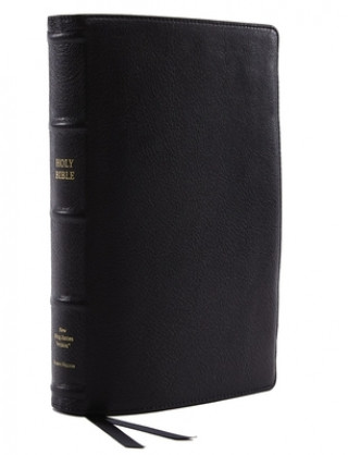 Kniha Nkjv, Reference Bible, Classic Verse-By-Verse, Center-Column, Premium Goatskin Leather, Black, Premier Collection, Red Letter Edition, Comfort Print Thomas Nelson