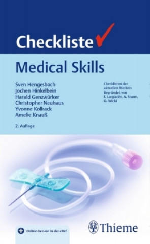 Kniha Checkliste Medical Skills Sven Hengesbach