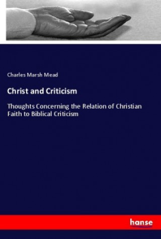 Książka Christ and Criticism Charles Marsh Mead