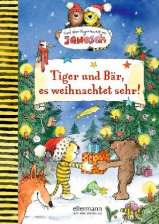 Kniha Nach einer Figurenwelt von Janosch. Tiger und Bär, es weihnachtet sehr! Florian Fickel