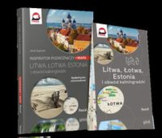 Carte Litwa, Łotwa, Estonia i obwód Kaliningradzki Inspirator podróżniczy 