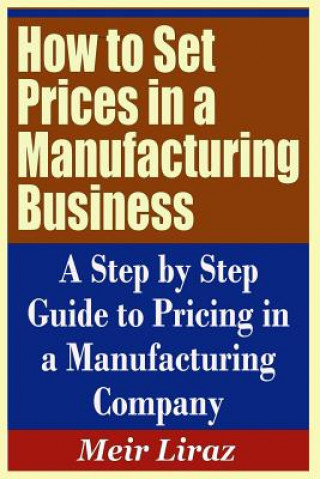 Kniha How to Set Prices in a Manufacturing Business - A Step by Step Guide to Pricing in a Manufacturing Company Meir Liraz