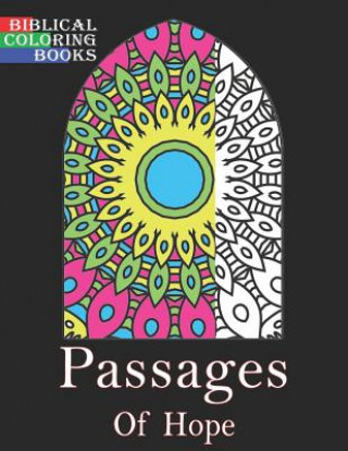 Kniha Passages of Hope: A Christian Bible Study Coloring Book Gabriel Jones
