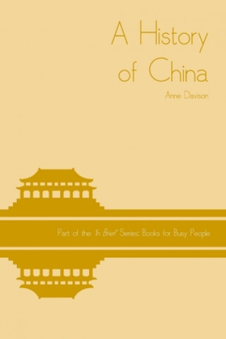 Könyv History of China Anne Davison