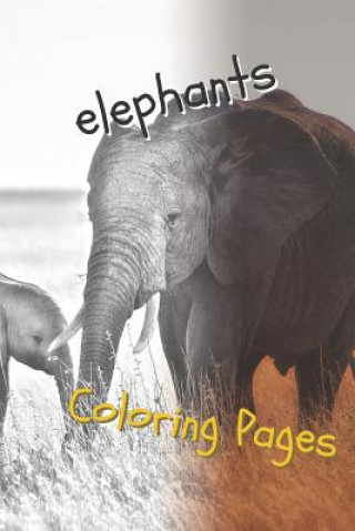 Knjiga Elephant Coloring Pages: Beautiful Coloring Pages with Animal for Adults and for Kids Coloring Pages