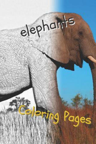 Carte Elephant Coloring Pages: Beautiful Coloring Pages with Animal for Adults and for Kids Coloring Pages