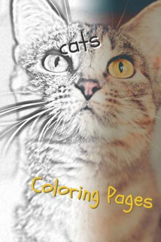 Carte Cats: Beautiful Coloring Pages with Cats, Drawings, for Adults and for Girls Coloring Pages