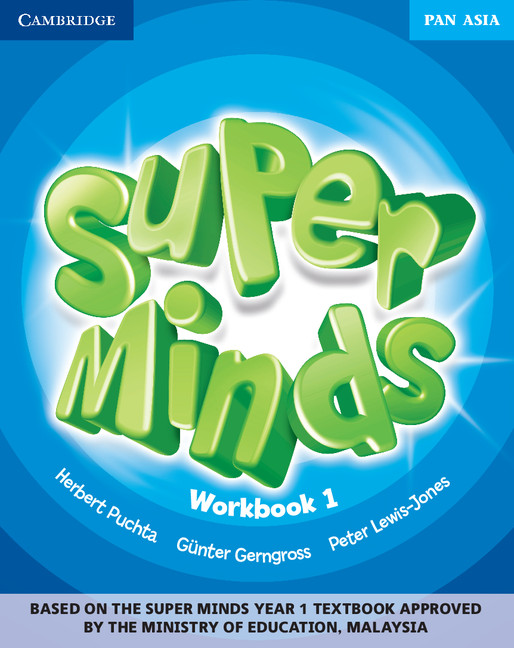 Könyv Super Minds Level 1 Workbook Pan Asia Edition Herbert Puchta
