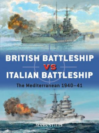 Könyv British Battleship vs Italian Battleship Mark Stille