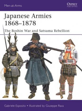 Książka Japanese Armies 1868-1877 Gabriele Esposito