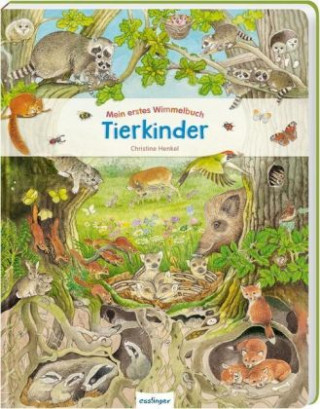 Könyv Mein erstes Wimmelbuch: Tierkinder Christine Henkel