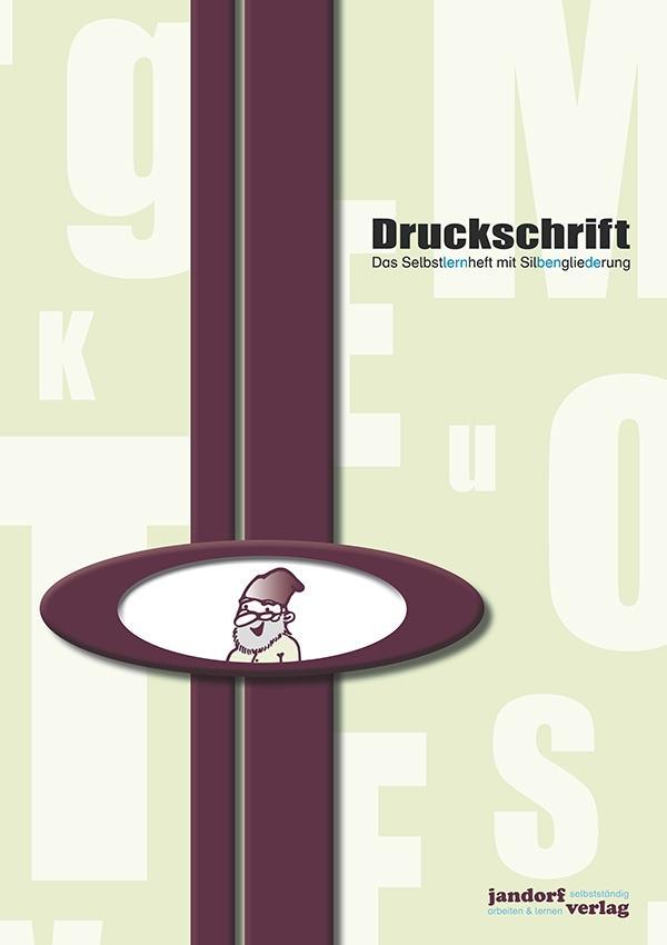 Kniha Druckschrift (mit Silbengliederung) Peter Wachendorf