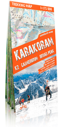 Nyomtatványok terraQuest Trekking Map Karakoram terraQuest