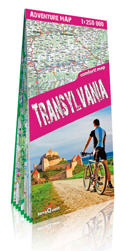 Materiale tipărite terraQuest Adventure Map Transilvania terraQuest