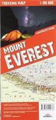 Materiale tipărite terraQuest Trekking Map Mount Everest terraQuest