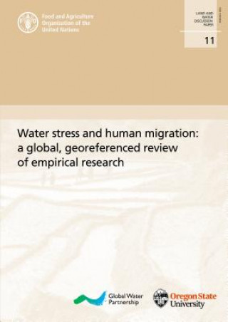 Carte Water stress and human migration Food And Agriculture Organization
