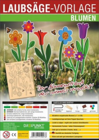 Igra/Igrača Laubsägevorlage Blumen Schulze Media GmbH