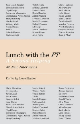 Carte Lunch with the FT Lionel Barber