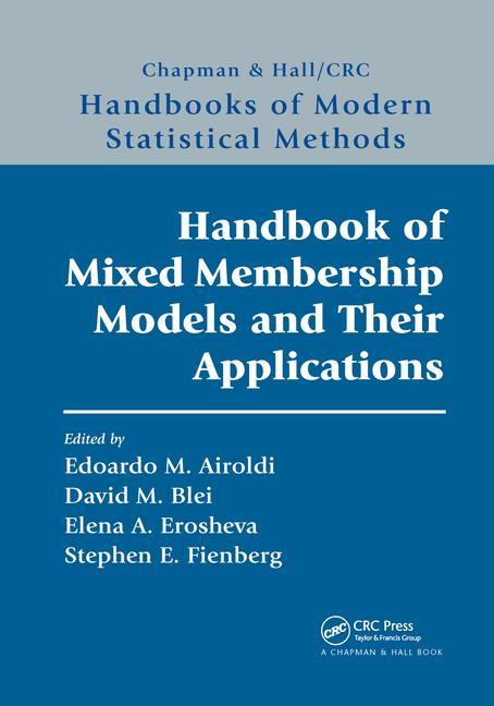 Kniha Handbook of Mixed Membership Models and Their Applications 