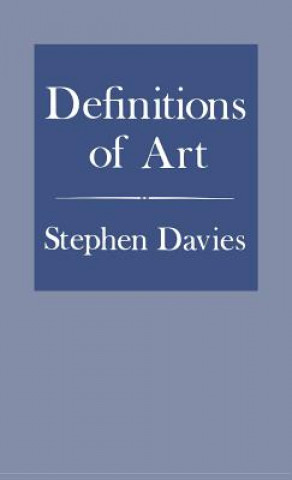 Kniha Definitions of Art: The (Life)Styles of Lou Andreas-Salom Stephen Davies