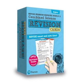 Kniha Pearson REVISE Edexcel GCSE (9-1) Combined Science Higher Revision Cards 