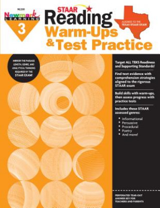 Kniha Staar: Reading Warm Ups and Test Practice G3 Workbook 