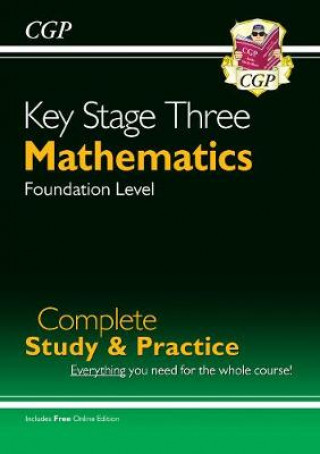 Carte KS3 Maths Complete Revision & Practice - Foundation (with Online Edition) CGP Books