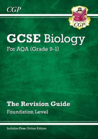 Könyv GCSE Biology AQA Revision Guide - Foundation includes Online Edition, Videos & Quizzes CGP Books