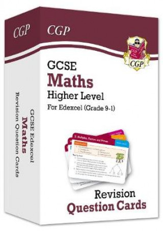 Kniha Grade 9-1 GCSE Maths Edexcel Revision Question Cards - Higher CGP Books