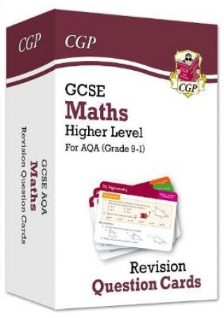 Book Grade 9-1 GCSE Maths AQA Revision Question Cards - Higher CGP Books