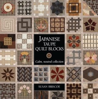 Carte Japanese Taupe Quilt Blocks Susan Briscoe
