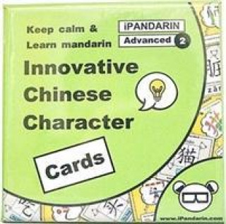 Książka iPandarin Innovation Mandarin Chinese Character Flashcards Cards - Advanced 2 / HSK 3-4 - 104 Cards iPandarin