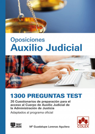 Kniha OPOSICIONES AUXILIO JUDICIAL M.GUADALUPE LORENZO AGUILERA