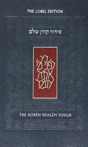 Kniha Koren Shalem Siddur, Compact, Flex Koren Publishers