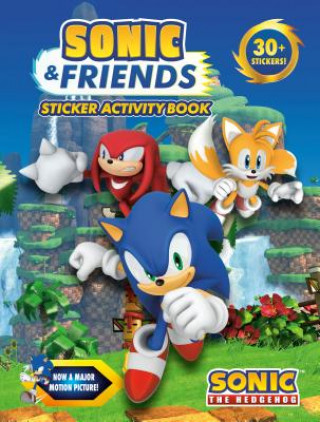 Książka Sonic & Friends Sticker Activity Book Penguin Young Readers Licenses