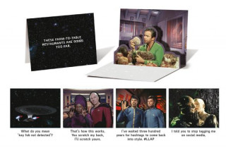 Knjiga Star Trek Pop-Up Notecards Star Trek
