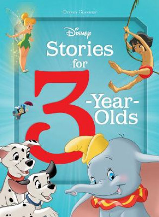 Carte Disney Stories for 3-Year-Olds Editors of Studio Fun International