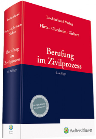 Buch Berufung im Zivilprozess Bernd Hirtz