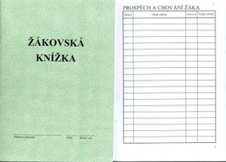 Könyv Žákovská knížka ZELENÁ pro 1. a 2. stupeň ZŠ 