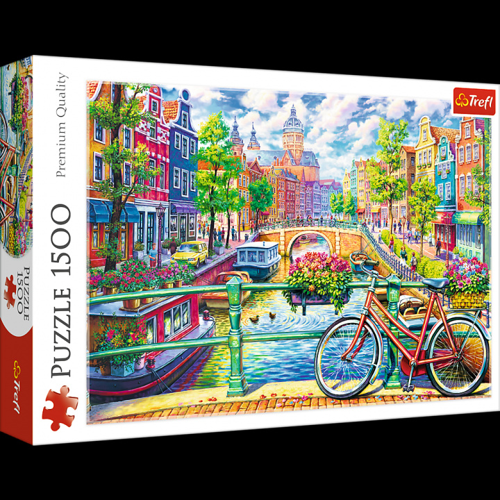 Joc / Jucărie Puzzle Kanał Amsterdamski 1500 
