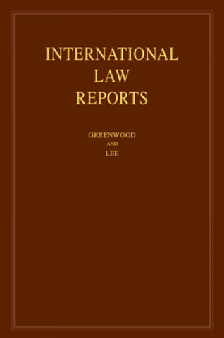 Knjiga International Law Reports Karen Lee