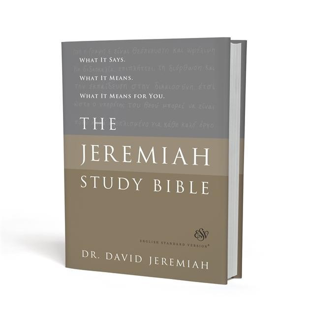 Könyv The Jeremiah Study Bible, ESV David Jeremiah
