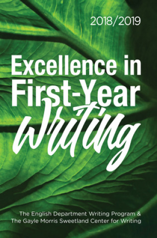 Carte Excellence in First-Year Writing 2018/2019 Dana Nichols