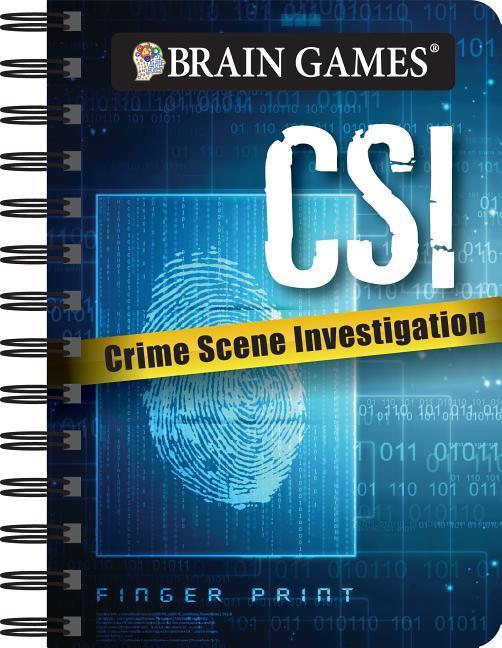 Book Brain Games - To Go - Csi: Crime Science Investigation Puzzles Publications International Ltd